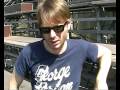 itw alex kapranos from franz ferdinand for point d'arrêt @ arènes de Nîmes 21.07.09