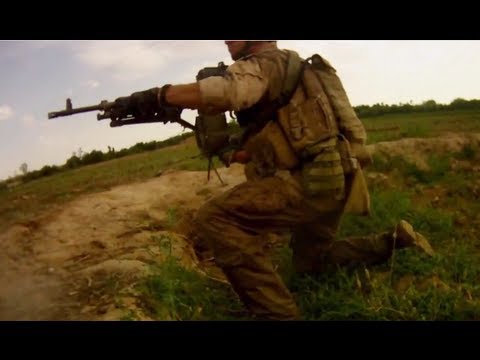 TALIBAN AMBUSH RECON MARINES - 2 Helmet Cams