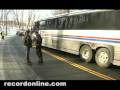 Teenager crashes car head-on into commuter bus