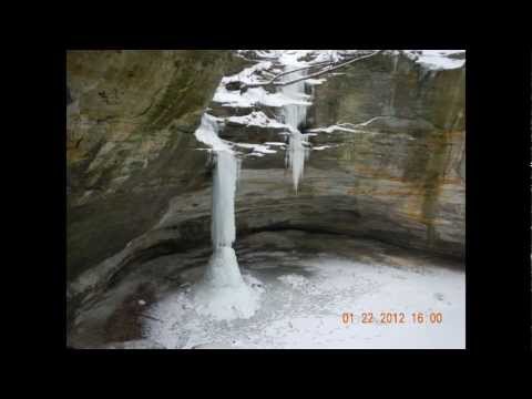 ottawa canyon, starved rock state park, utica, IL 2012 Jan