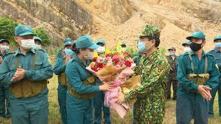 Diễn tập chiến đấu phòng thủ phường Quang Hanh năm 2021