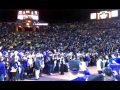 washington huskies football team vs. oregon ducks tunnel view