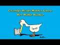 grandpa reads mother goose 
