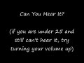 The Sound Adults Can\