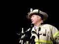 Explosion press conference