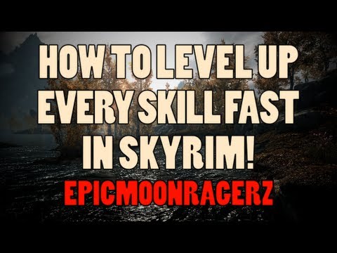 how to level up speech in skyrim