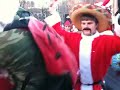 Santacon NYC 2009 Washington Square Park -- Crazy Santas