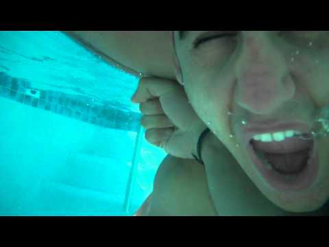 girl fight underwater
