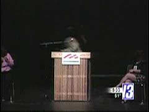 Ann Coulter running like she's high ...