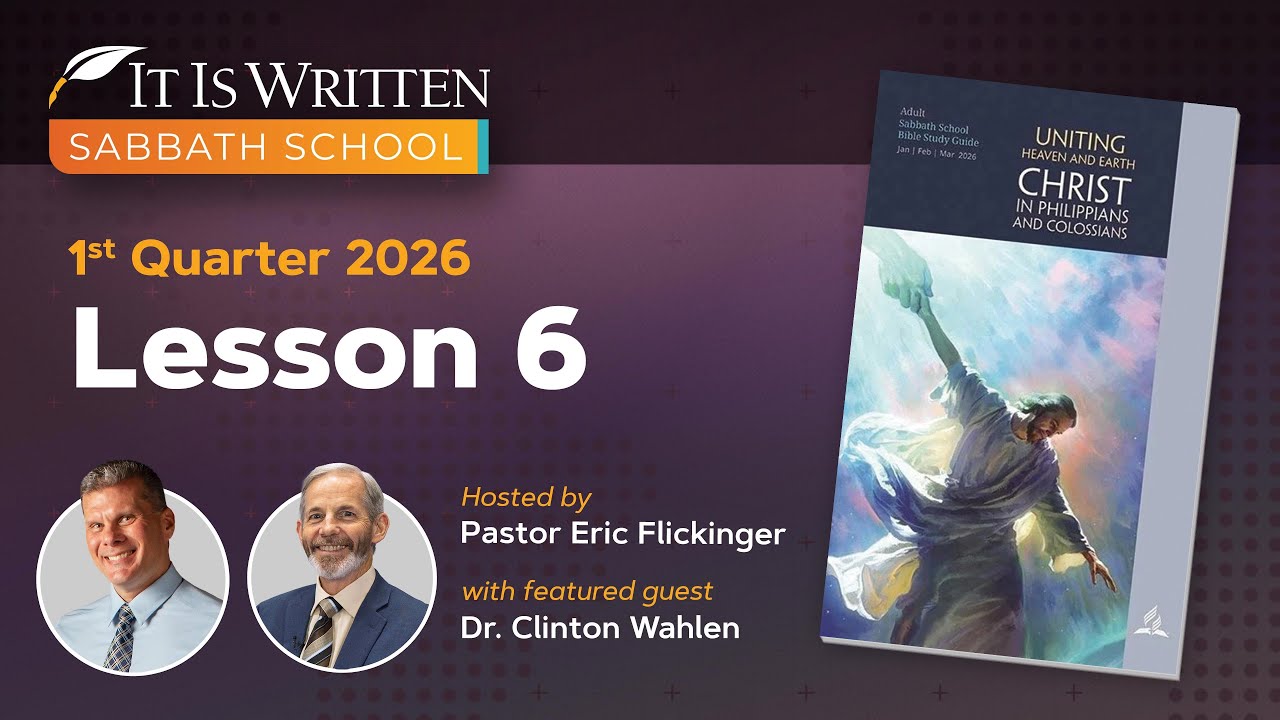 Sabbath School - 2026 Q1 Lesson 6: Confidence Only in Christ