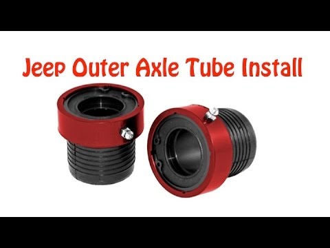 DIY How to Install Jeep Axle Tube Seals