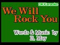 we will rock you