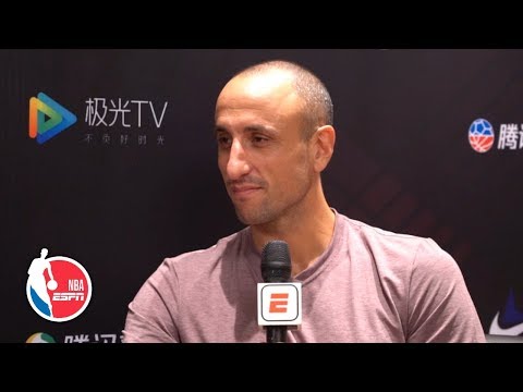 Video: Manu Ginobili misses playing, likes superteams and expects the Spurs to be a threat | NBA on ESPN