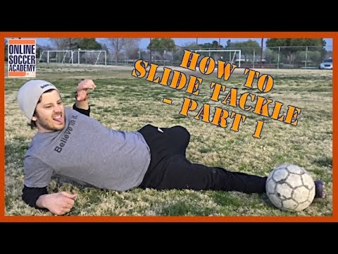 How to Slide Tackle *Part 1* - Online Soccer Academy