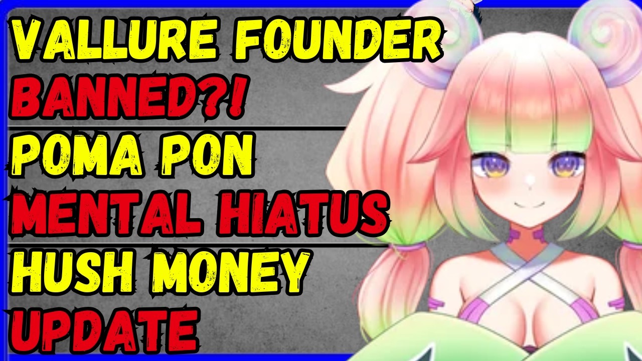 VAllure Vtuber YT ban for ASMR, Poma pon mental break,