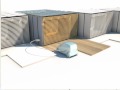 presentation of the Solar Decathlon europe 2010 prototype designed by Grenoble School of Architecture in France.