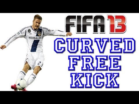how to kick free kick in fifa 13