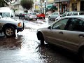 INONDAZIONE in Via Italia grandine e vento INONDAZIONE in Via Italia grandine e vento
