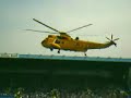 RAF Helicopter at Brunton Park
