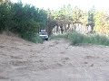 Lada Niva 1.7 en el faro subiendo la olla (medano)