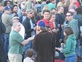 voodoo fest numchuck girl gets knocked down PART 1