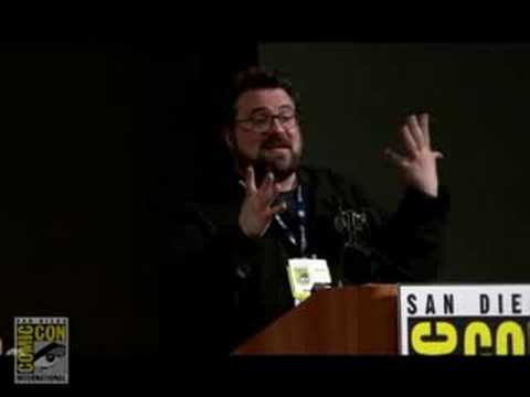 Kevin Smith at the DC Panel at Comic-Con 2008 - Shazap.com