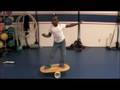 Indira 5 y/o on Balance Board