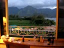 View from the Princeville in Kauai, Hawaii
