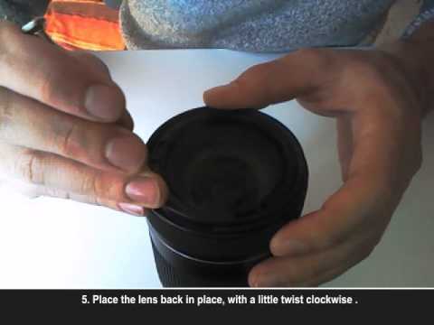 how to remove uv filter from canon lens
