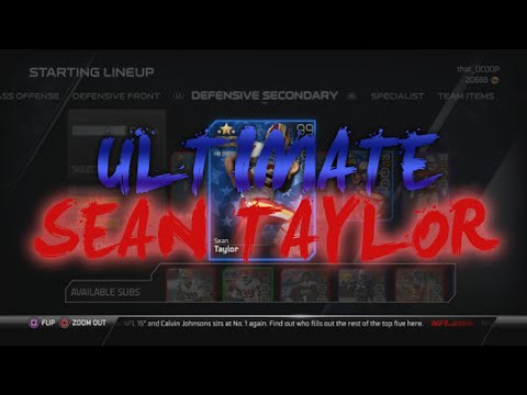 Madden 25 Ultimate Team - ULTIMATE Sean Taylor is the Best Safety in the Game! | MUT 25