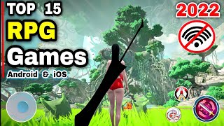 Top 15 Best OFFLINE ACTION RPG games for Android &