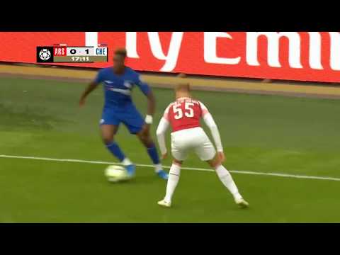 Callum Hudson Odoi vs Arsenal 01 08 2018