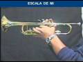 ESCALA DE MI TROMPETA SIb