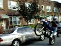 dr650 wheelie