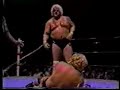 Dusty and Nick in a Bullrope match Dusty and Nick in a Bullrope match