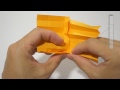 Origami Letter 'a'