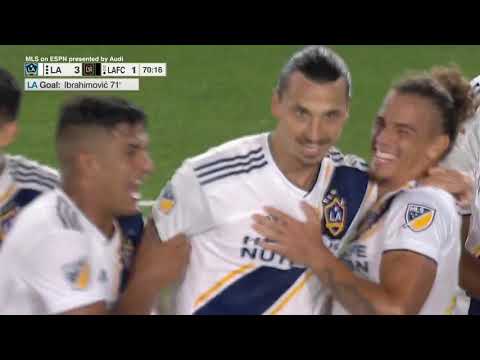 Video: GOAL: Zlatan Ibrahimovic completes his hat trick with another against LAFC