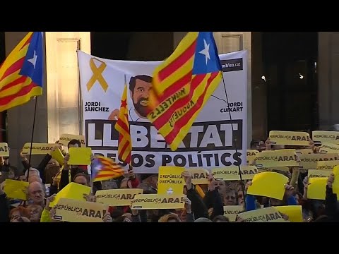 Barcelona demonstriert für die Unabhängigkeit Katalon ...