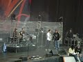Dan Estrin of Hoobastank plays drums