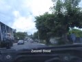 El Salvador: Driving in San Salvador, Zacamil Suburb - Part 1