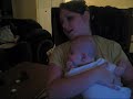 4 month old saying hi