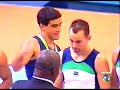 cerim�nia de entrega de medalhas
15� jogos panamericanos
rio 2007

gold medal
puerto rico
porto rico

morales casado rafael   
oquendo flores reinaldo   
ramos nin tommy   
rivera luis   
rodriguez colon alexander   
vargas velazquez luis 

silver medal
brazil
brasil

anjos luis   
hypolito diego   
nogueira danilo   
rodrigues mosiah   
rosa victor   
santos adan 

bronze medal
united states
estados unidos

alvarez guillermo   
durante david luca   
golden sean   
golden sean   
hagerty joey   
spring justin   
thornton todd