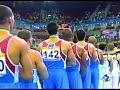 cerim�nia de entrega de medalhas
15� jogos panamericanos
rio 2007

gold medal
puerto rico
porto rico

morales casado rafael   
oquendo flores reinaldo   
ramos nin tommy   
rivera luis   
rodriguez colon alexander   
vargas velazquez luis 

silver medal
brazil
brasil

anjos luis   
hypolito diego   
nogueira danilo   
rodrigues mosiah   
rosa victor   
santos adan 

bronze medal
united states
estados unidos

alvarez guillermo   
durante david luca   
golden sean   
golden sean   
hagerty joey   
spring justin   
thornton todd