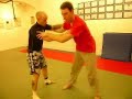 Sambo throw to leg lock set up