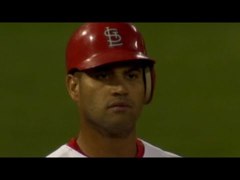 Video: Pujols doubles to give Cards lead in 6th