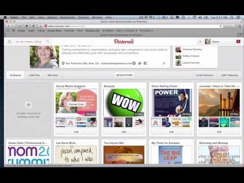how to edit pinterest boards