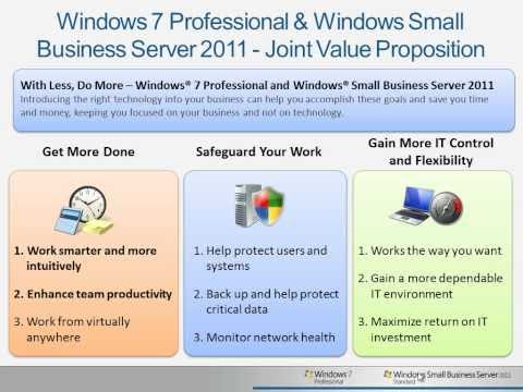 Windows SBS 2011 Standard & Windows 7 Pro - Index and Search