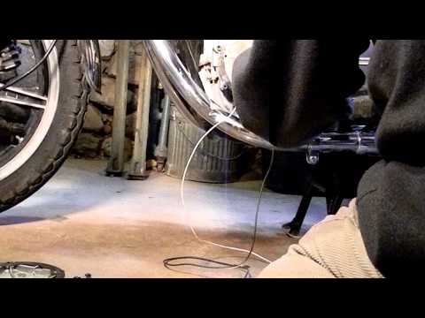 how to set xs650 timing