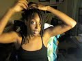 dreadlock updo