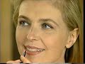 a rare video of paulina being made up by a world famous make up artist. she looks stunning with or without it!
